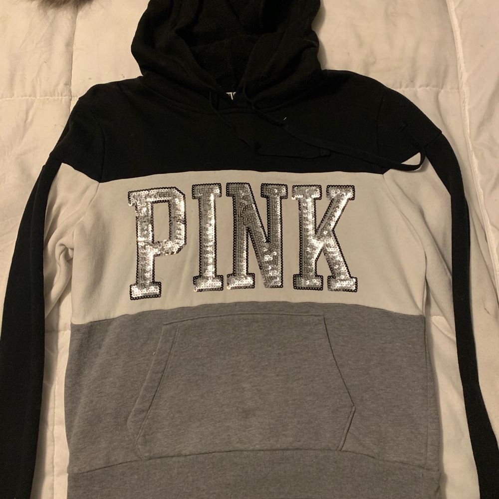 VS PINK Bling Sequin Hoodie